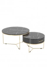 Amber Coffee Table Set of Two 